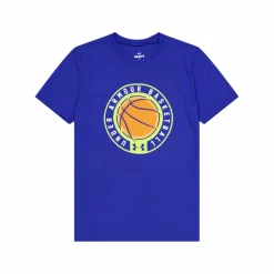Under Armour Ua Bball Icon Ss Team Royal Blå Sale