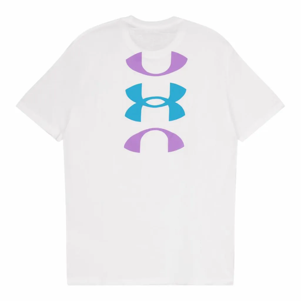 Under Armour Ua Bball Logo Court Ss Grey Vit Online