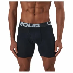 Ua Charged Cotton 6in 3 Pack Black*Under Armour