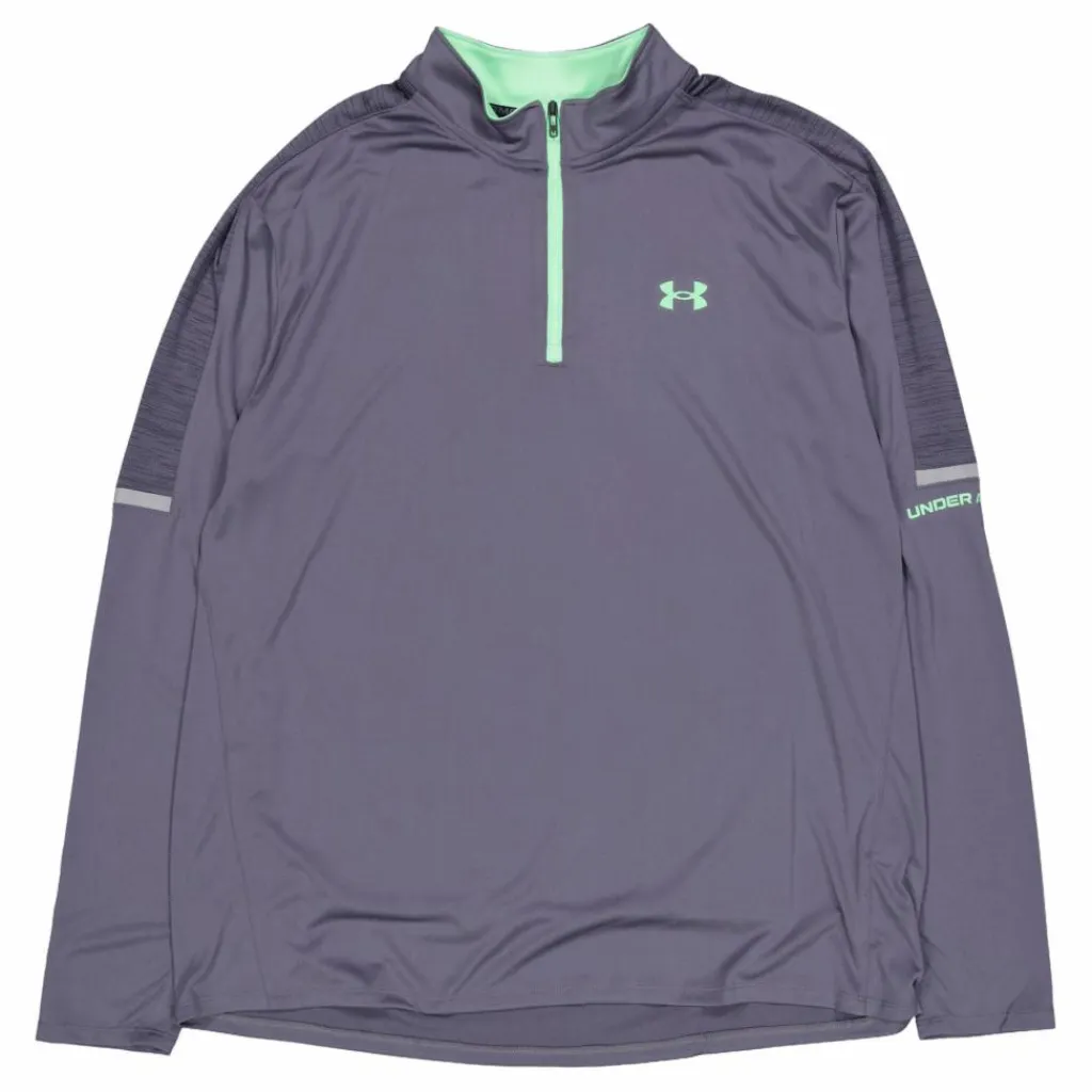 Under Armour Ua Core+ Tech 1/4 Zip Castlerock Grå Online