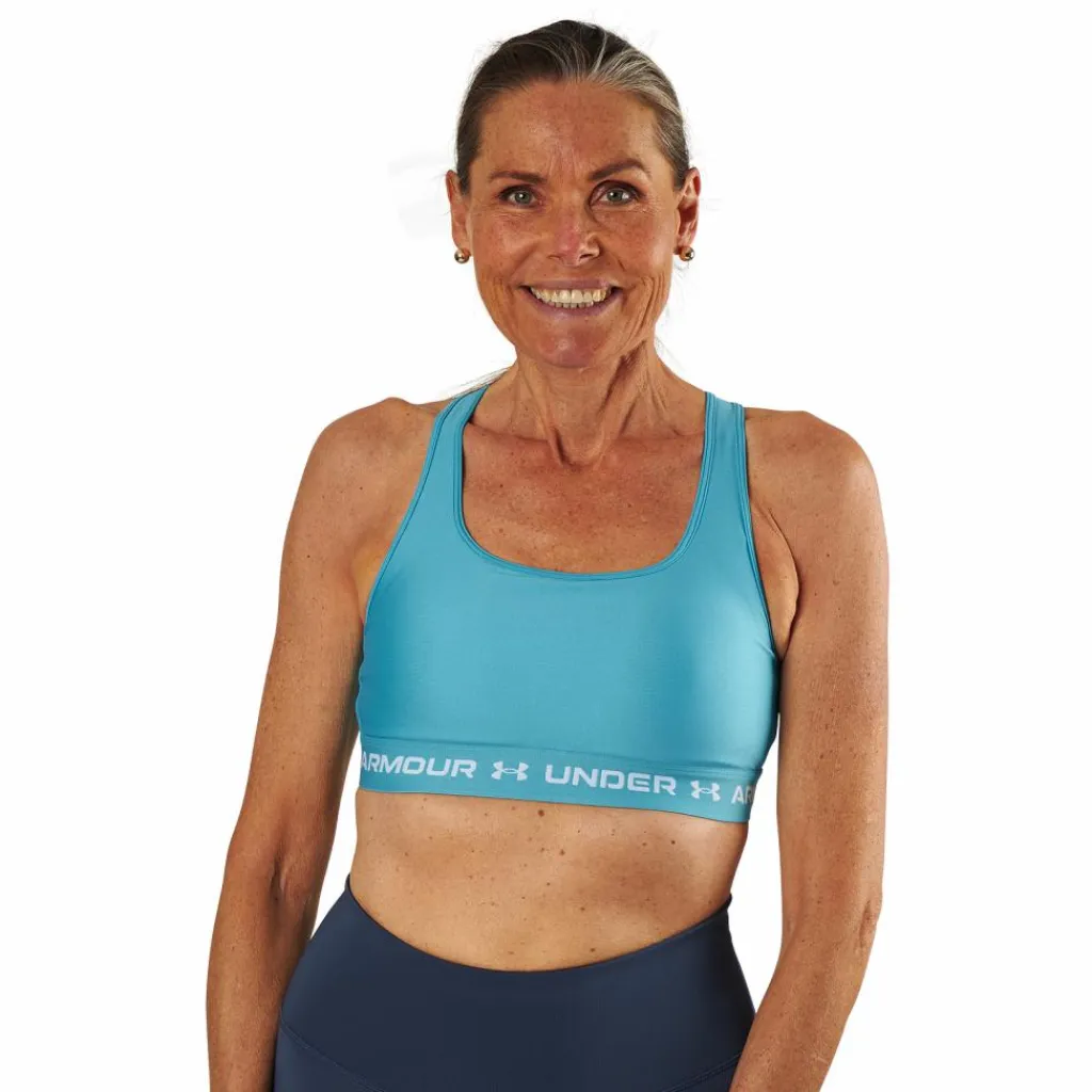 Ua Crossback Mid Bra Glacier Blue*Under Armour Discount