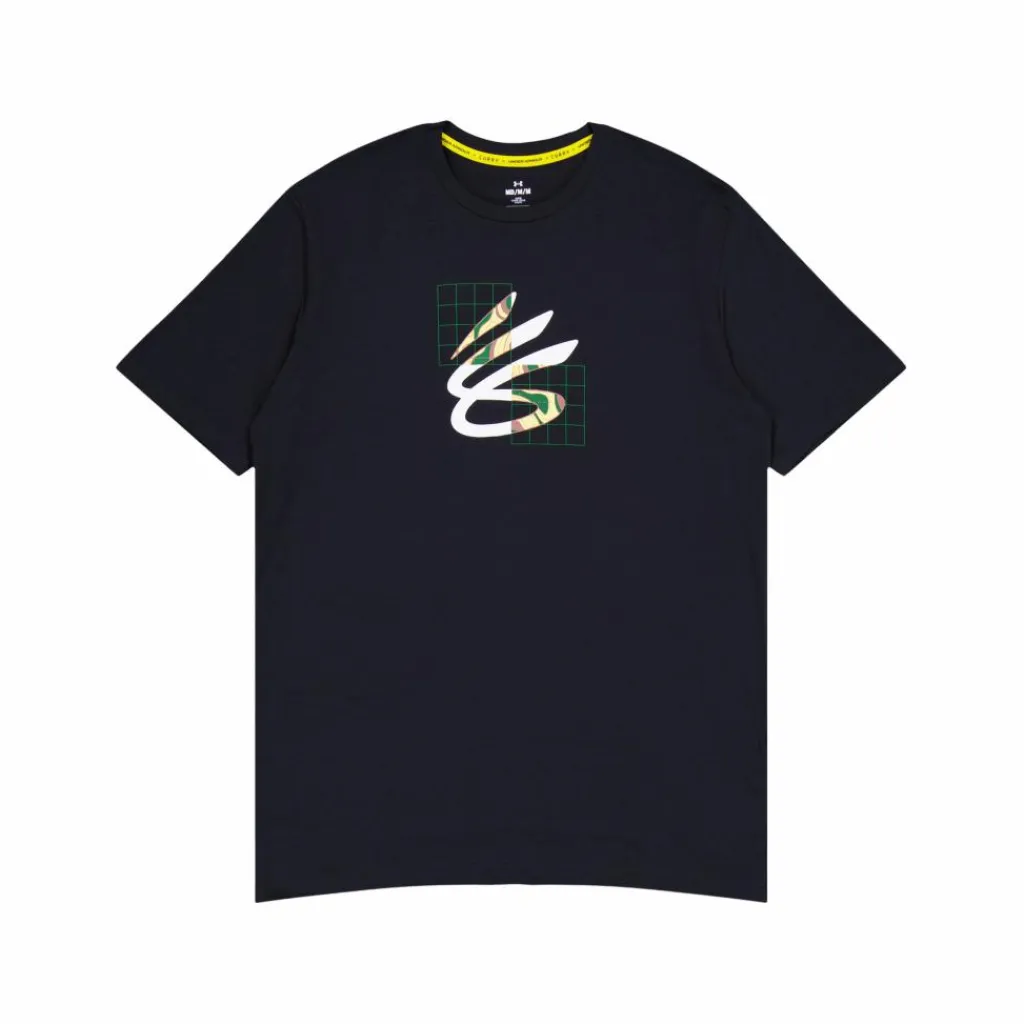 Ua Curry Camp Ss Black*Under Armour Discount