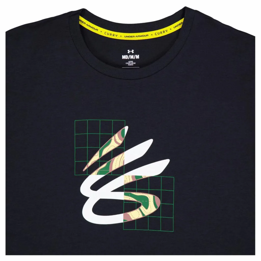 Ua Curry Camp Ss Black*Under Armour Discount