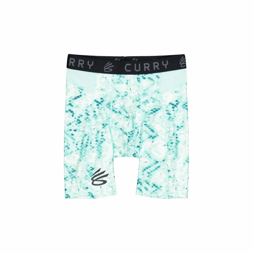 Ua Curry Hg Prtd Shorts Neo Turquoise*Under Armour Online