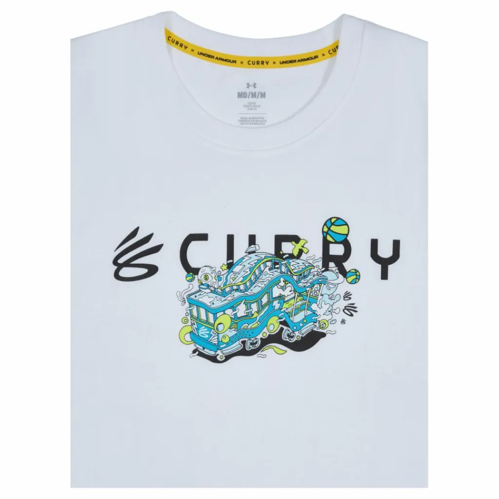 Under Armour UA CURRY TROLLY HVYWEIGHT SS Vit Sale