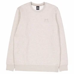 Ua Essential Fleece Crew Taupe*Under Armour New
