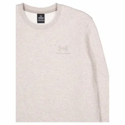 Ua Essential Fleece Crew Taupe*Under Armour New