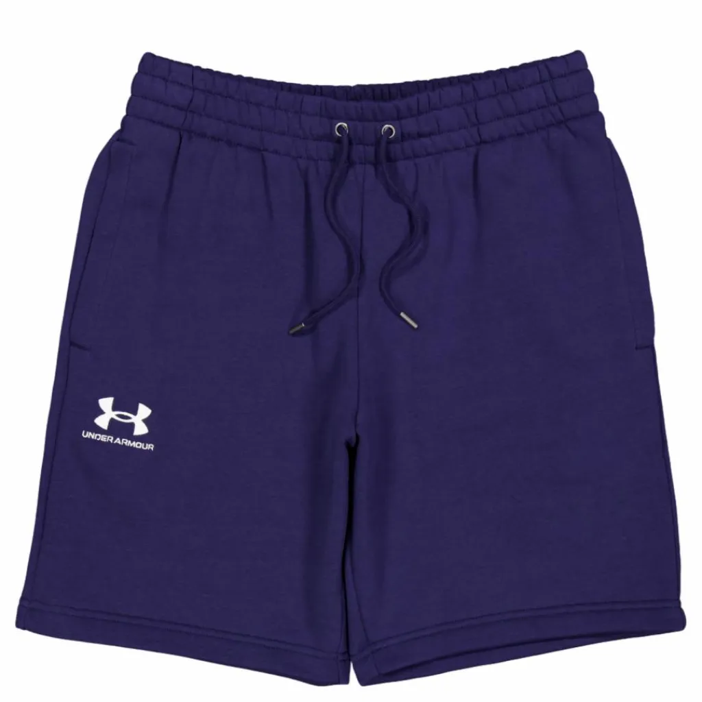 Under Armour Ua Essential Fleece Shorts Midnight Navy Blå