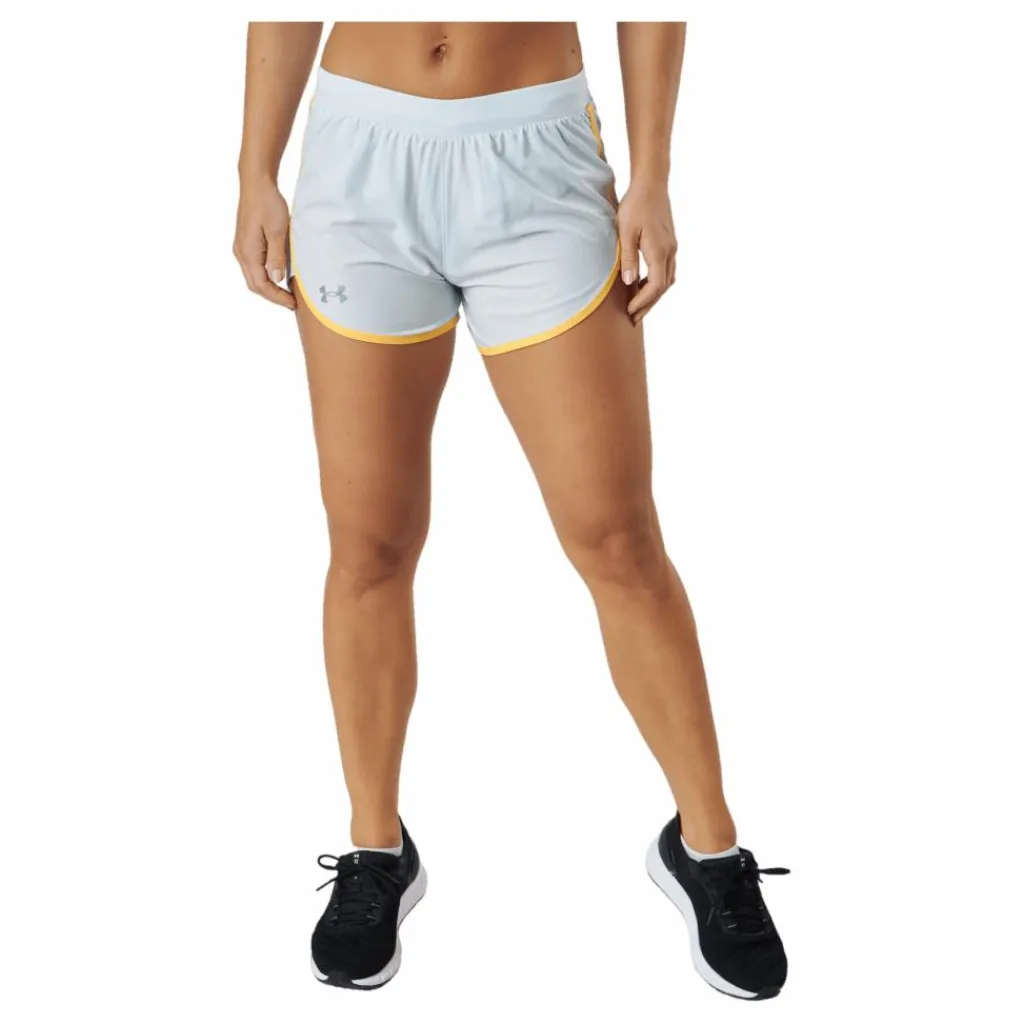 Under Armour Ua Fly By Elite 3'' Short Ghost Gray Light Heather Vit Online