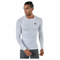Under Armour Ua Hg Armour Comp Ls White Vit Discount