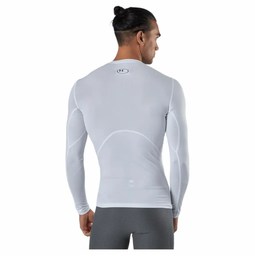Under Armour Ua Hg Armour Comp Ls White Vit Discount