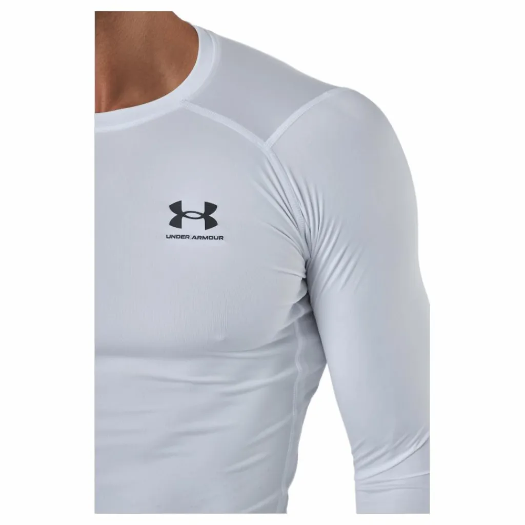 Under Armour Ua Hg Armour Comp Ls White Vit Discount