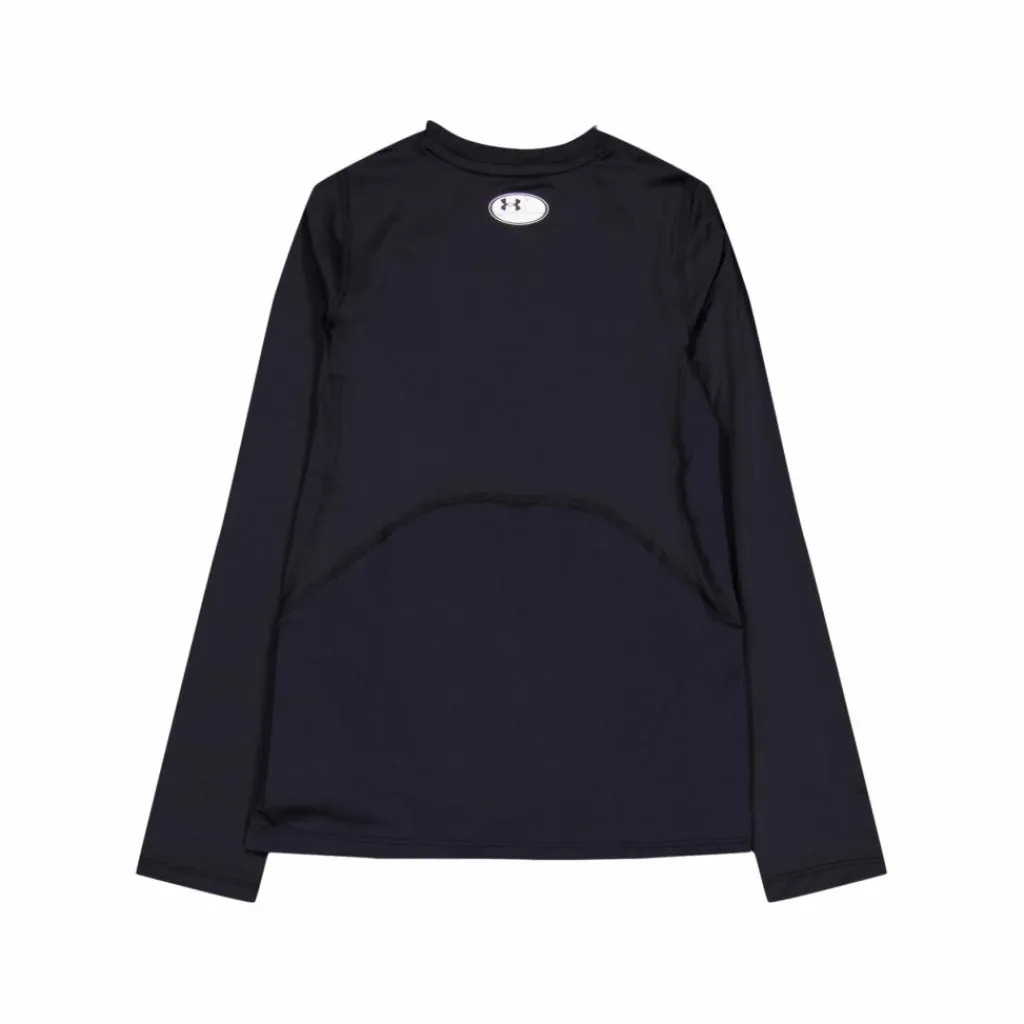 Under Armour Ua Hg Armour Ls Black Svart Online