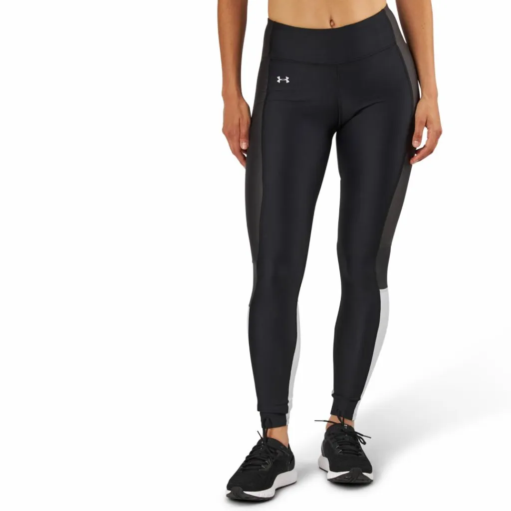 Under Armour UA HG Armour Perforation Inset Leggings Black Svart Clearance