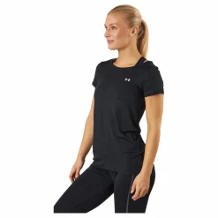 Under Armour Ua Hg Armour Ss Black /  / Metallic Silver Svart Clearance