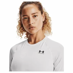 Under Armour Ua Hg Authentics Comp Ls White Vit Outlet
