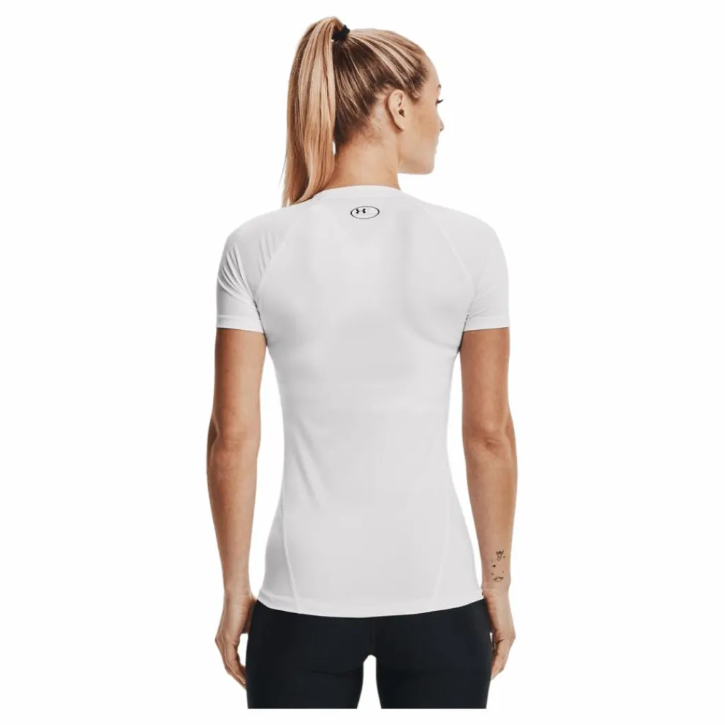 Under Armour Ua Hg Authentics Comp Ss White Vit Best