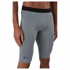 Under Armour Ua Hg Rush 2.0 Long Shorts Concrete Vit New