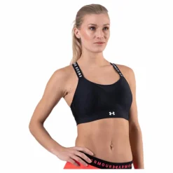Under Armour UA Infinity High Bra Black Svart Clearance