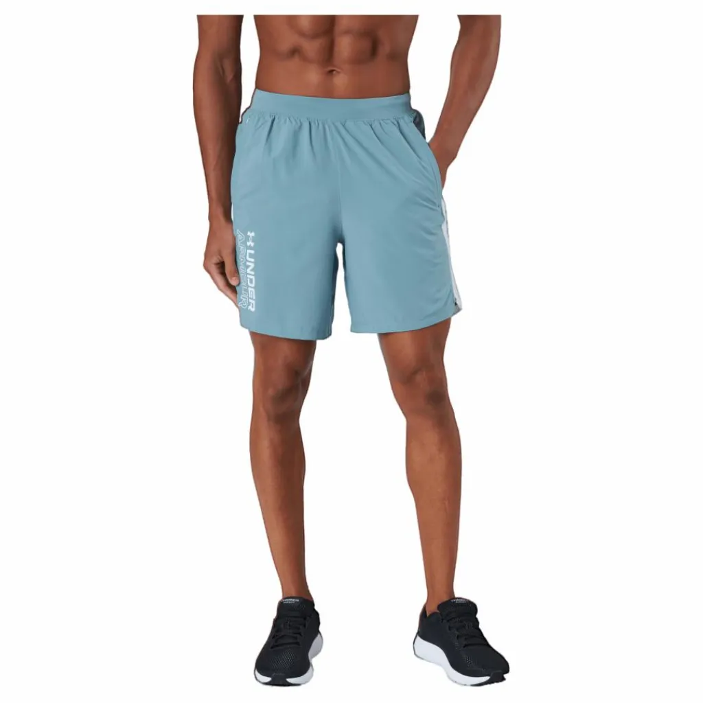 Under Armour Ua Launch Sw 7'' Wm Short Fresco Green Blå Hot