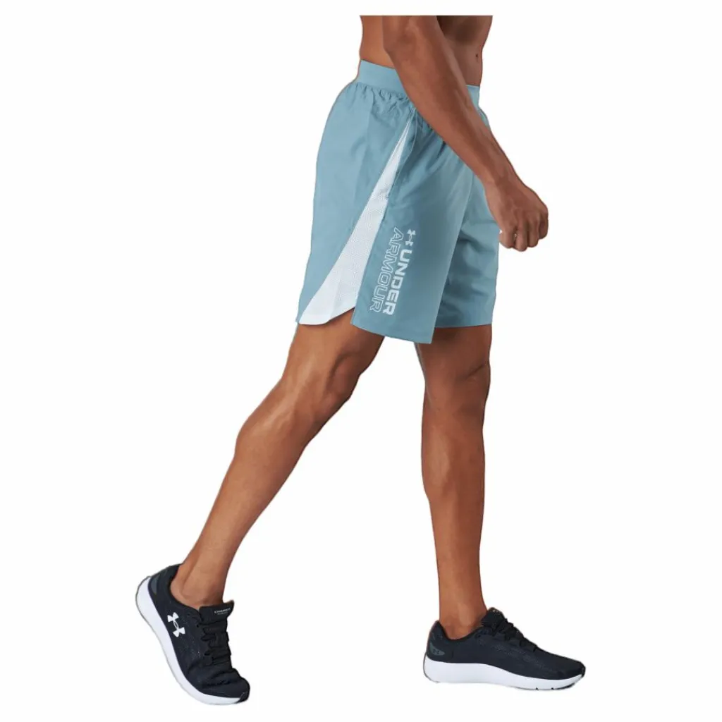Under Armour Ua Launch Sw 7'' Wm Short Fresco Green Blå Hot
