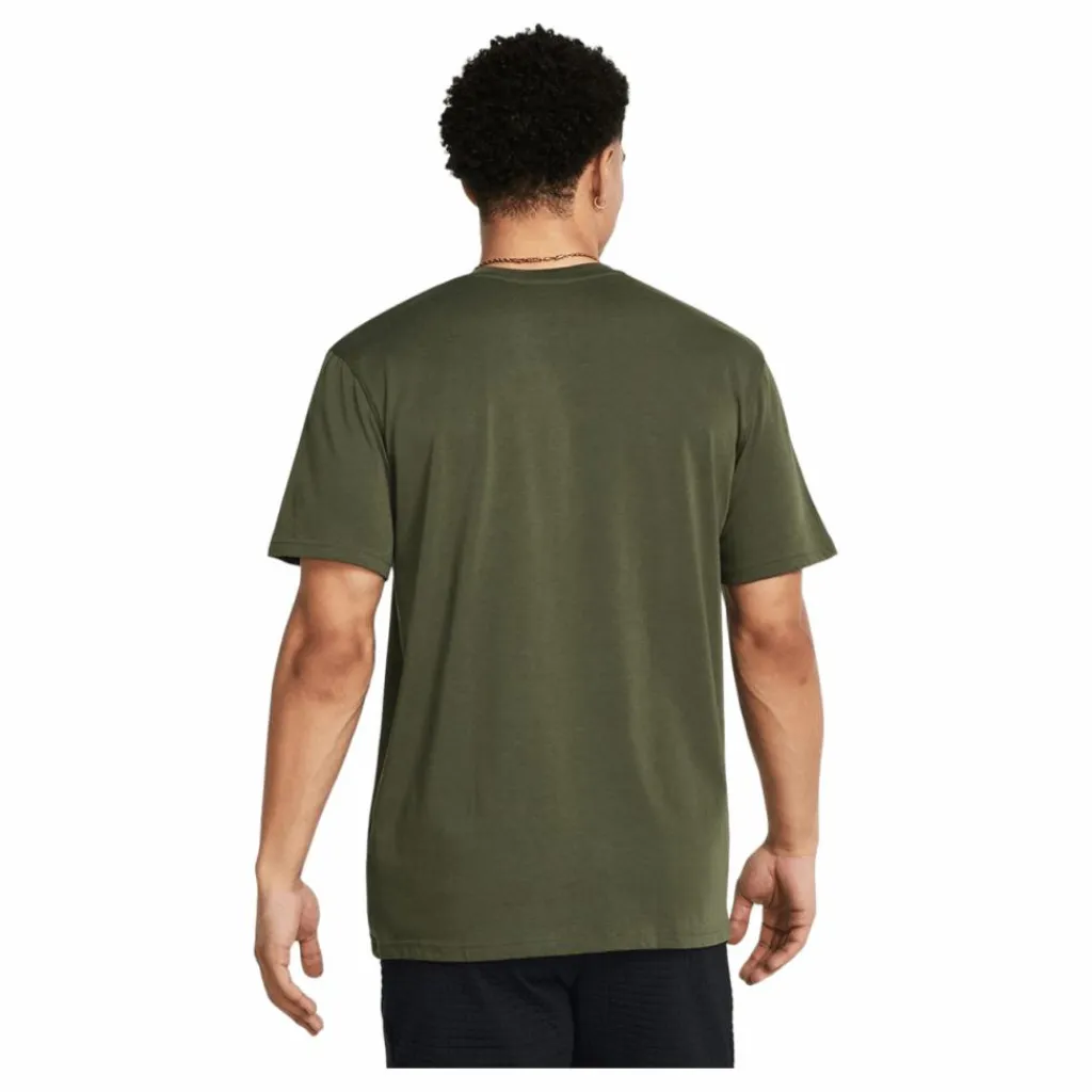 Under Armour Ua M Hw Hoops Certified Ss Marine Od Green Grön Best