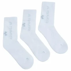 Under Armour UA 3-Maker 3pk Mid-Crew Vit Hot