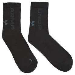 Under Armour UA 3-Maker 3pk Mid-Crew Svart Online