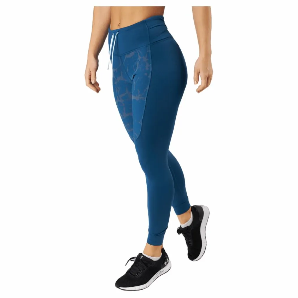 Under Armour Ua Outrun The Cold Tight Ii Petrol Blue Blå Discount