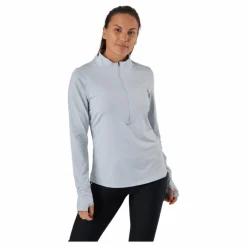 Ua Qualifier Run 2.0 1/2 Zip Halo Gray*Under Armour