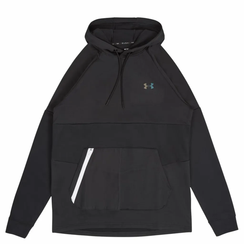 Under Armour UA Rush All Purpose Hoodie Svart Hot