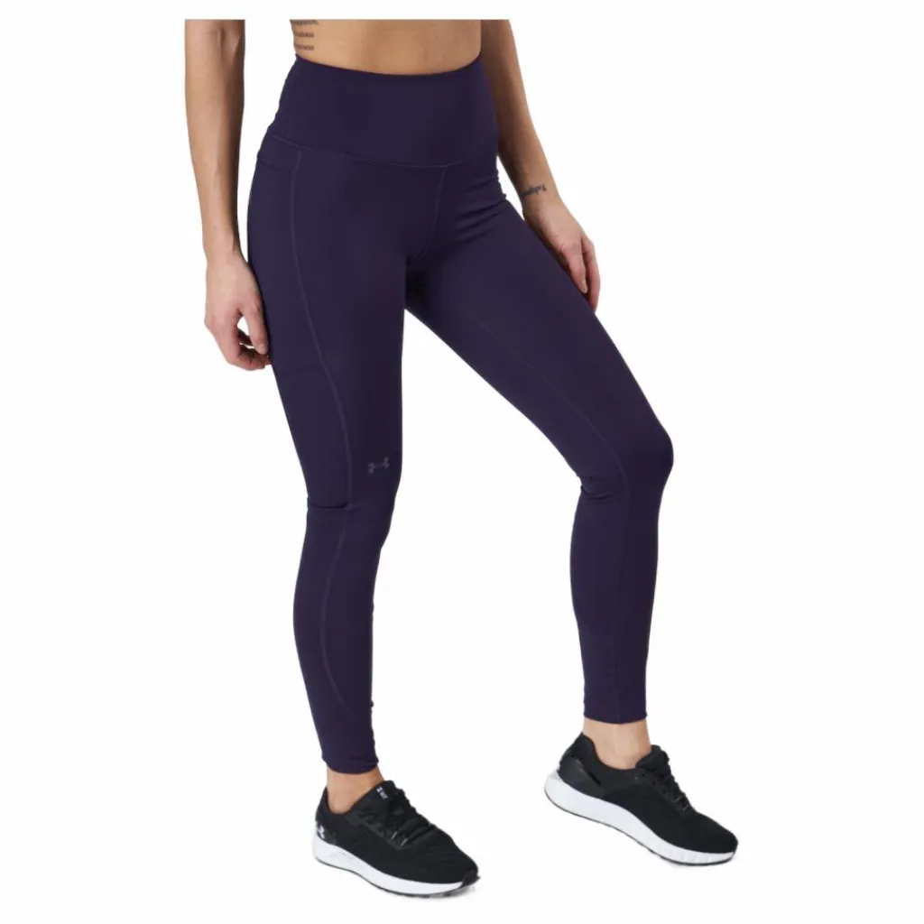 Under Armour Ua Rush Legging Purple Switch / / Iridescent Blå Clearance
