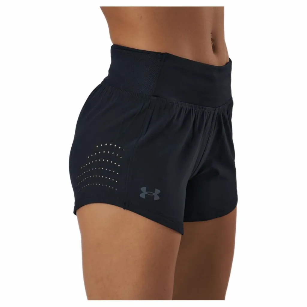 Under Armour Ua Speedpocket Perf Short Black Svart