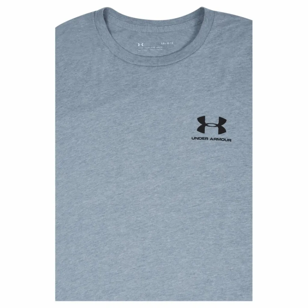 Under Armour UA SPORTSTYLE LC SS Blå Discount