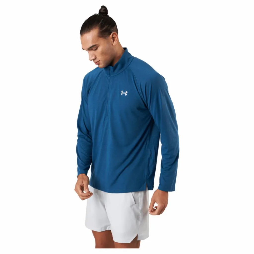 Ua Streaker Half Zip Petrol Blue*Under Armour