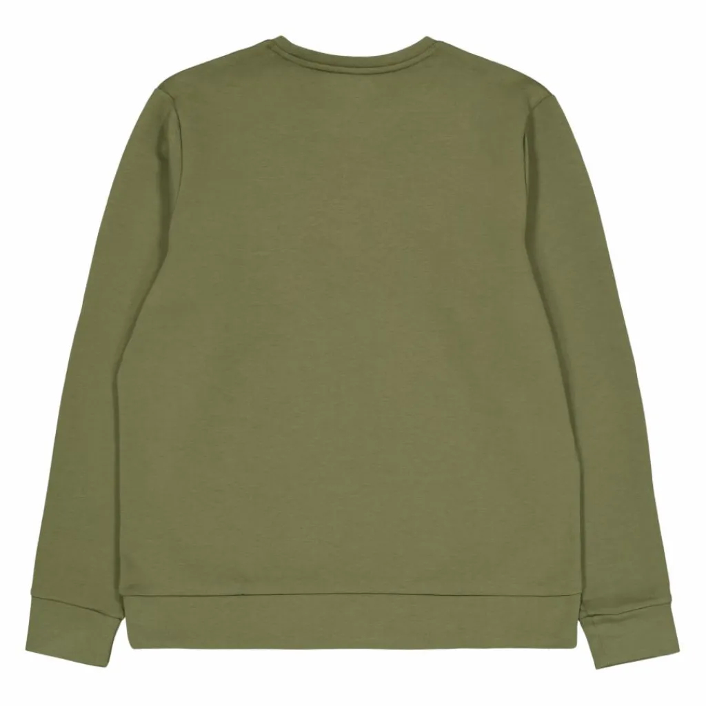 Under Armour Ua Unstoppable Flc Crew Marine Od Green Grön New