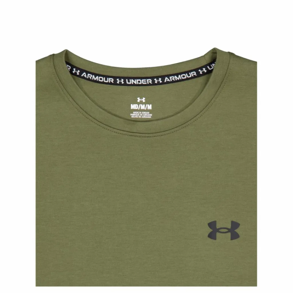 Under Armour Ua Unstoppable Flc Crew Marine Od Green Grön New