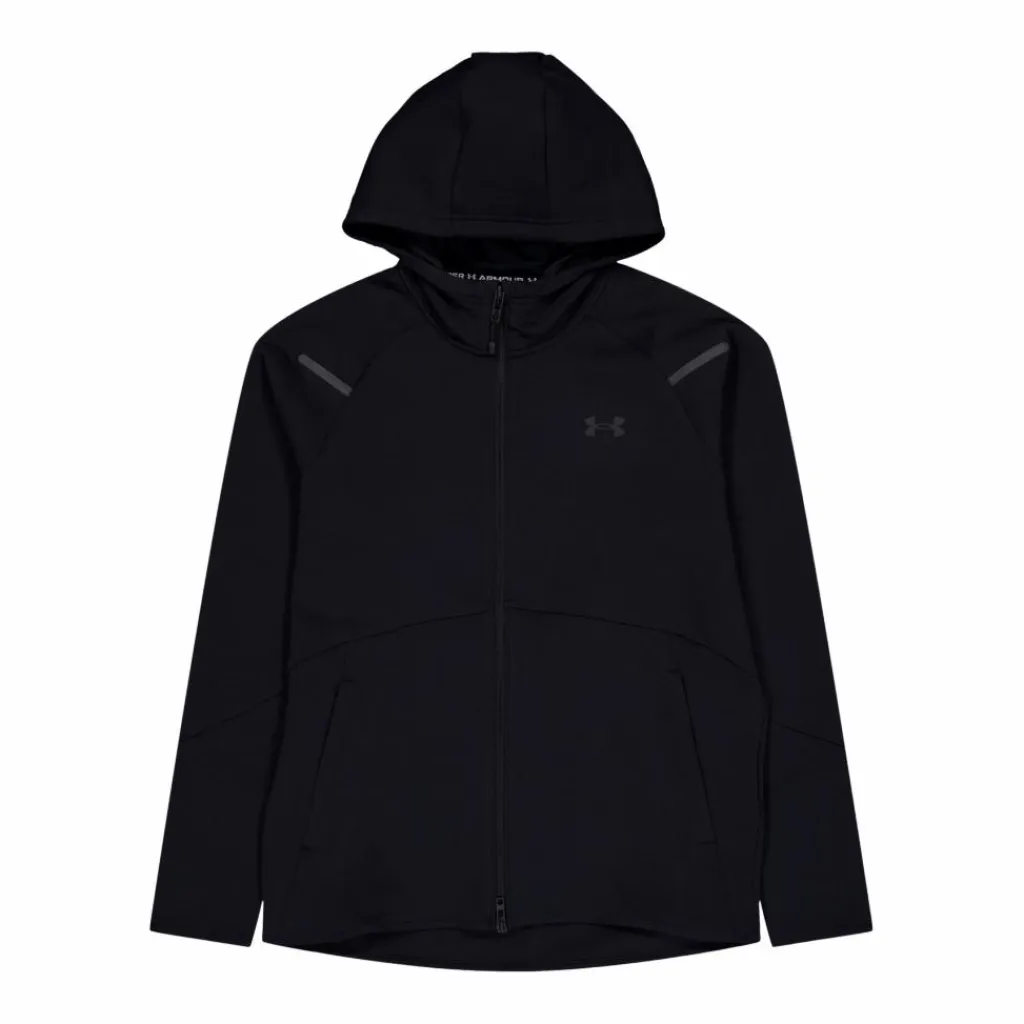 Under Armour Ua Unstoppable Flc Fz Black Svart