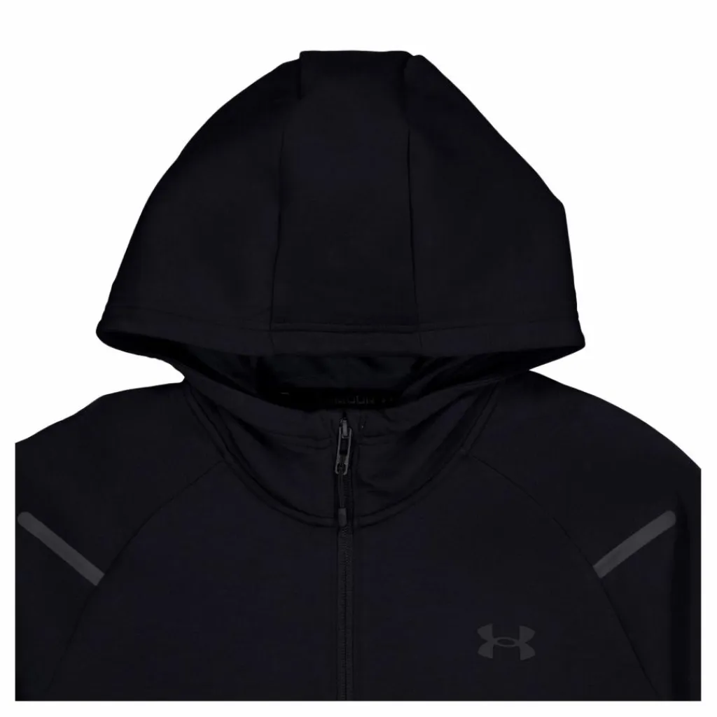 Under Armour Ua Unstoppable Flc Fz Black Svart