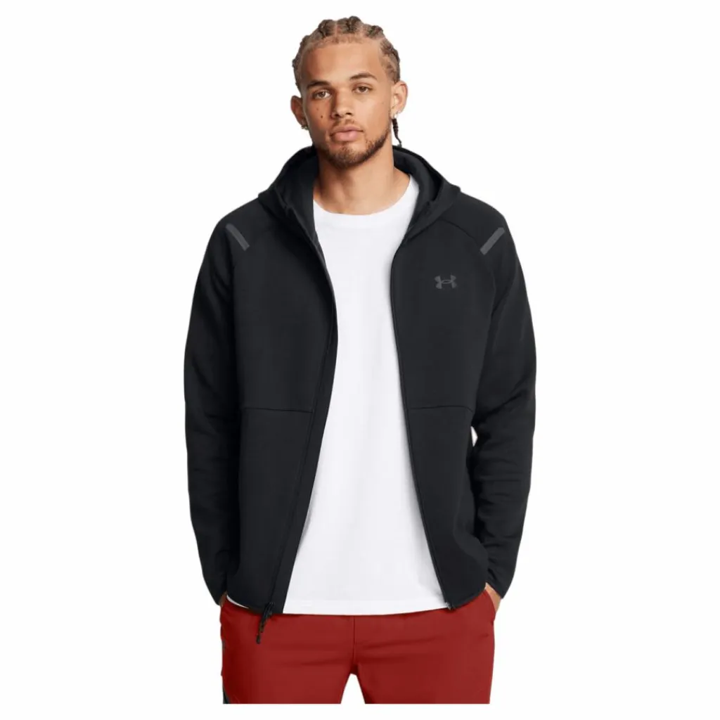 Under Armour Ua Unstoppable Flc Fz Hd Eu Black Svart Best