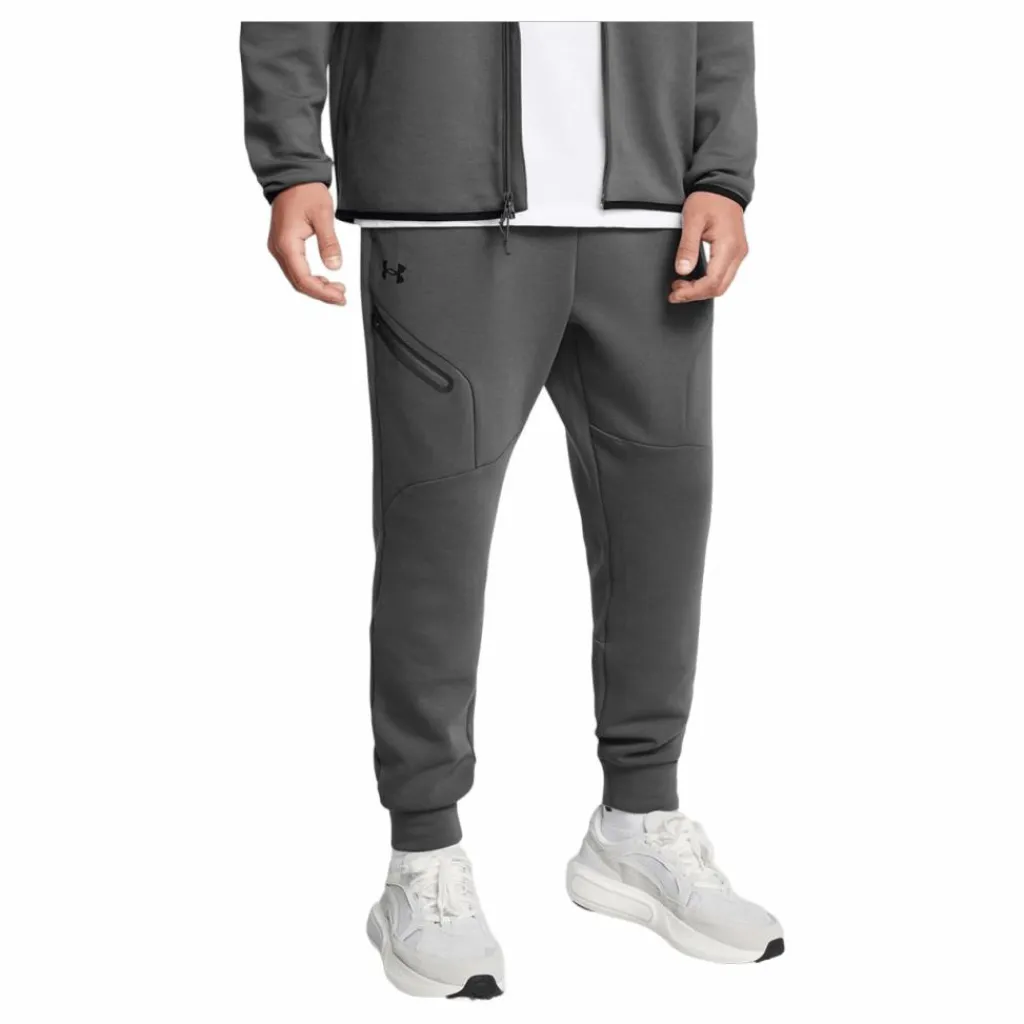 Under Armour Ua Unstoppable Flc Jgr Eu Castlerock Grå Clearance