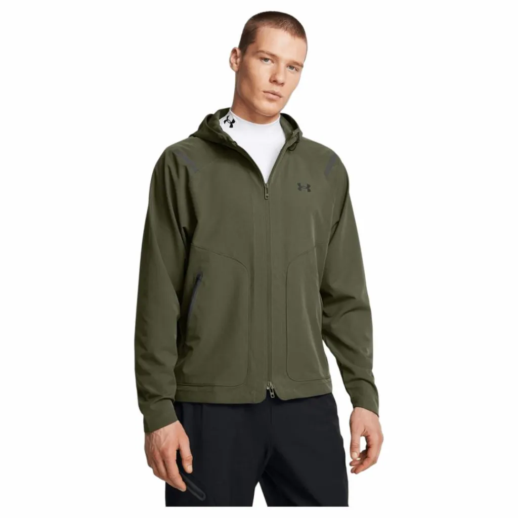 Ua Unstoppable Jacket Lc Marine Od Green*Under Armour New