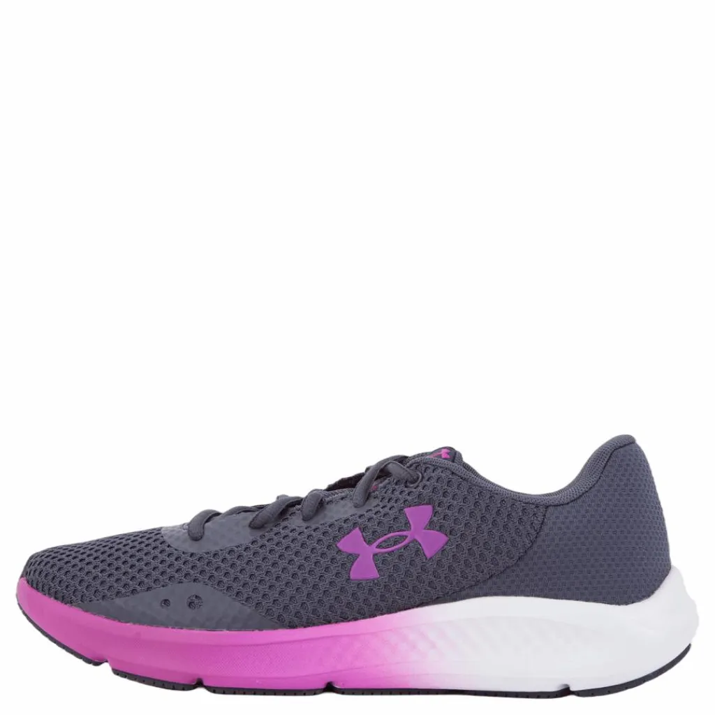 Ua W Charged Pursuit 3 Tempered Steel*Under Armour New