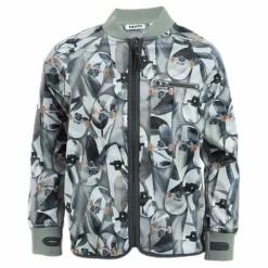 Ulas Softshell Jacket Patterned/Green*Molo New