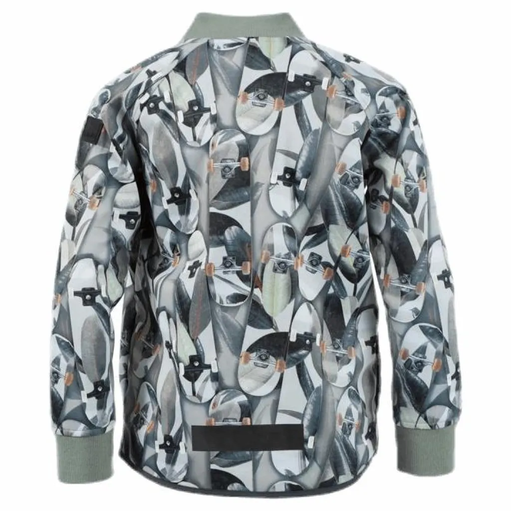 Ulas Softshell Jacket Patterned/Green*Molo New