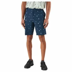Ultimate365 Allover Print 9-Inch Golf Shorts Crew Navy / Grey One / Hemp*adidas New