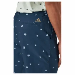 Ultimate365 Allover Print 9-Inch Golf Shorts Crew Navy / Grey One / Hemp*adidas New