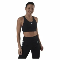 adidas Ultimate Alpha Bra Black / White Svart New