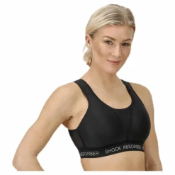 Shock Absorber Ultimate Run Bra Padded Black Svart Outlet