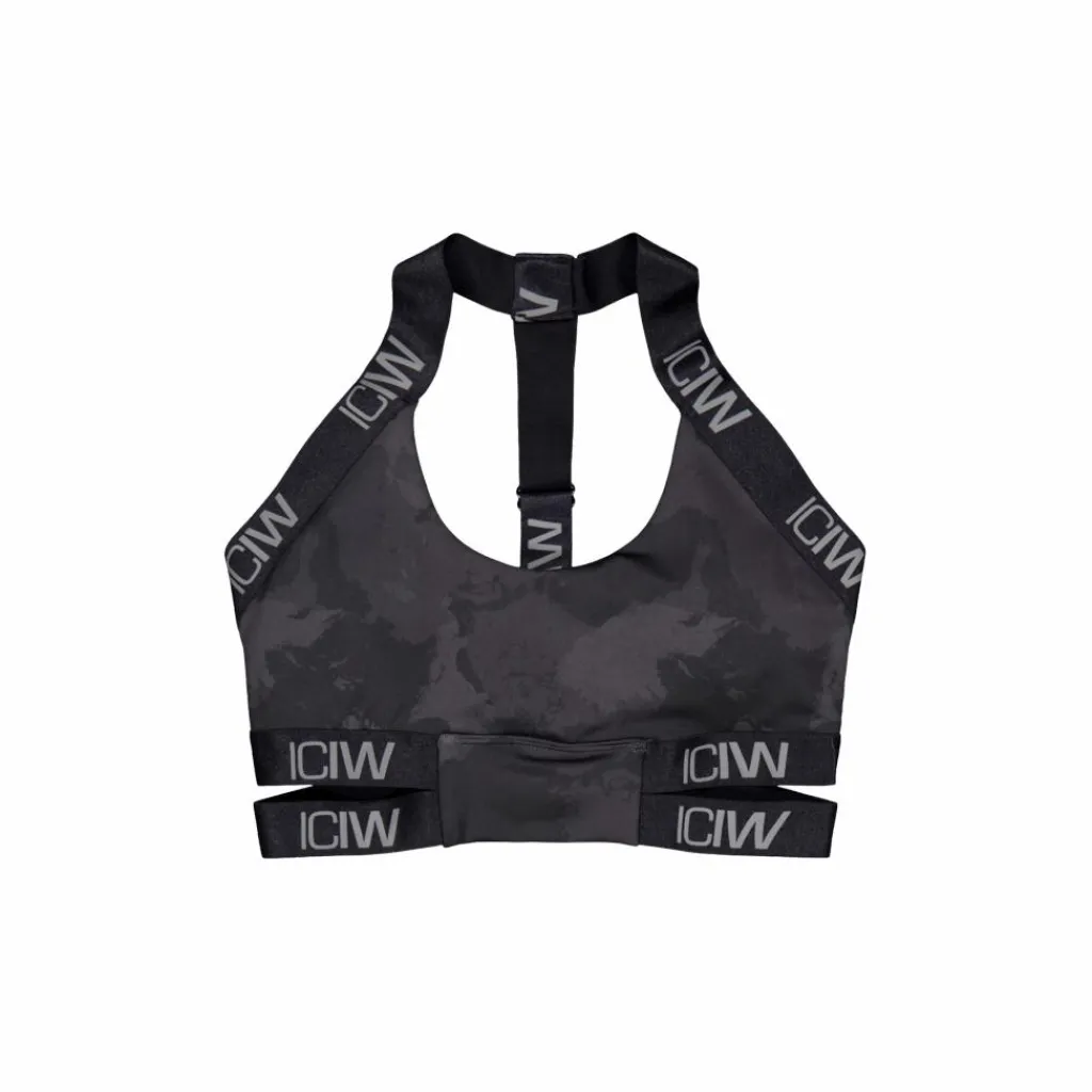 ICANIWILL Ultimate Training Sports Bra W Black Svart Clearance
